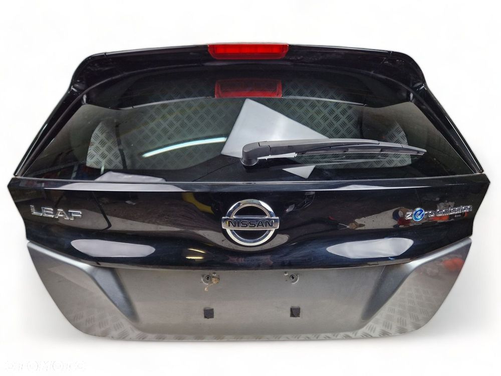 NISSAN LEAF II 2 ZE1 SZYBA KLAPA TYLNA KOLOR KAD INNE CZĘŚCI ZDERZAK TYŁ TYLNY LAMPA CZĘŚCI - 2