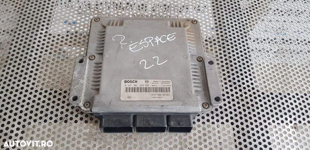 Calculator Motor Ecu Renault Espace 3 2.2 Dci Euro 3 Cod 0281001999  770014407 - 2