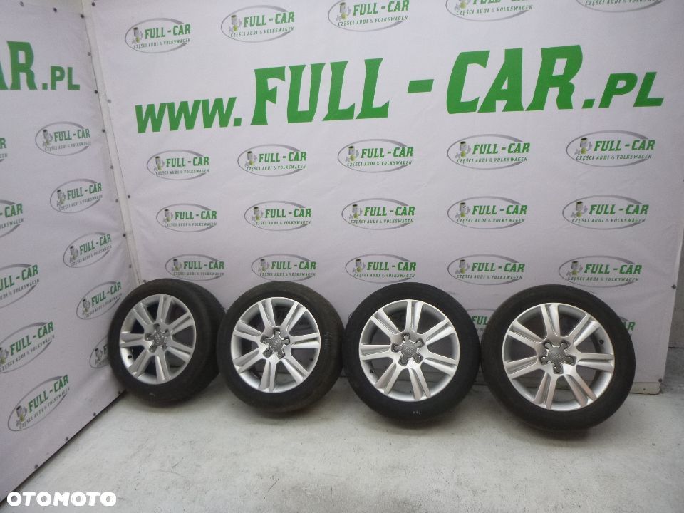 ALUFELGI KOLA AUDI 17" 7.5J ET45 8K0601025B 225/50R17 - 1