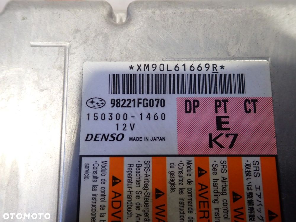 MODUŁ AIRBAG SUBARU IMPREZA 1.5 150300-1460 - 4