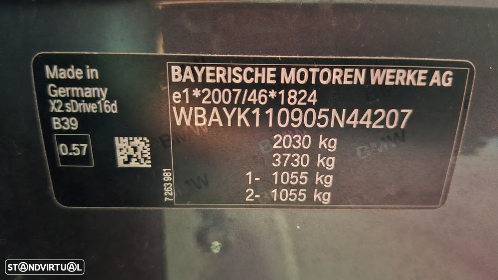 BMW X2 16 d sDrive Auto Advantage - 24