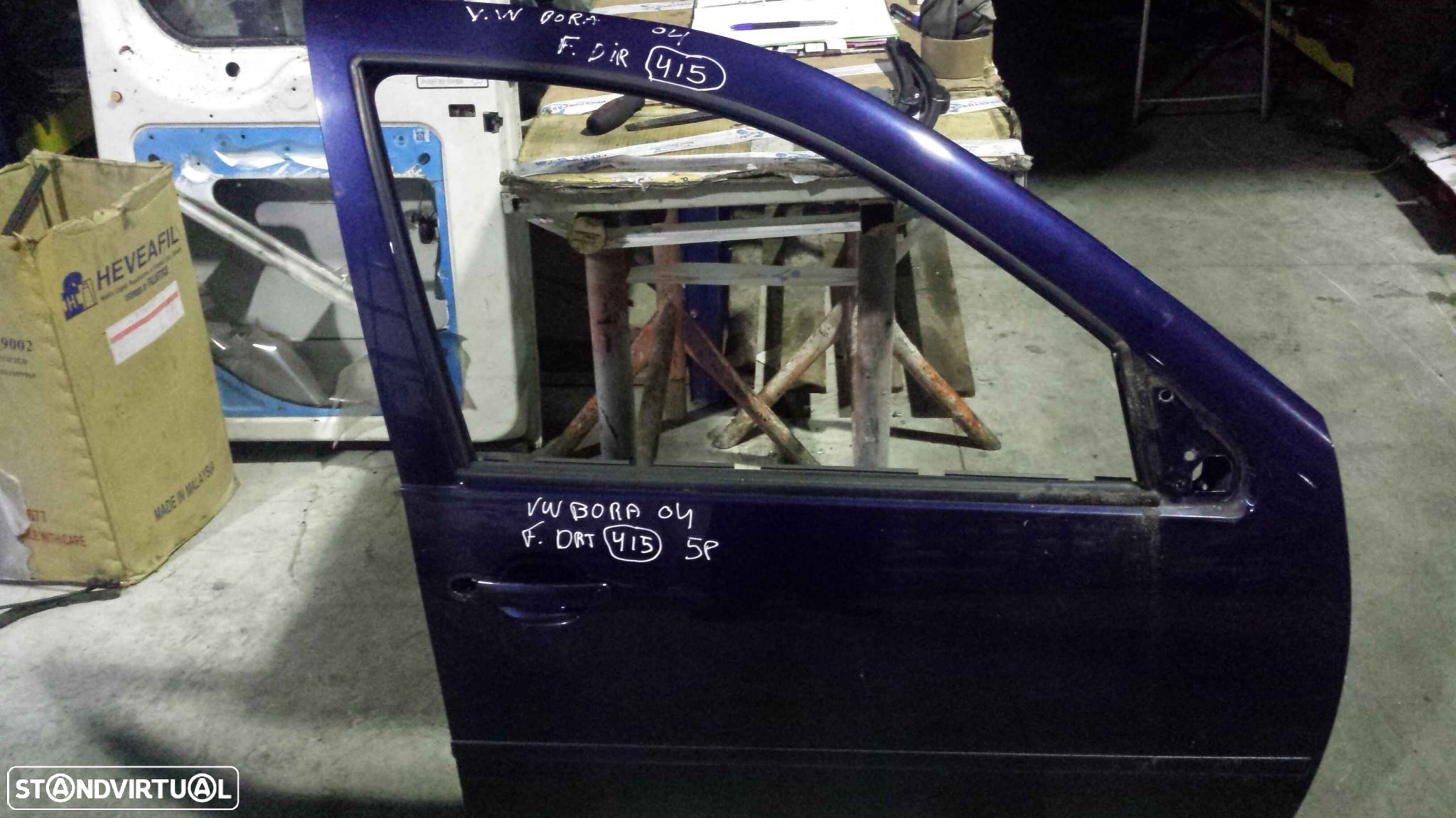 Porta REF415 VW BORA 2004 4P AZUL FD - 2