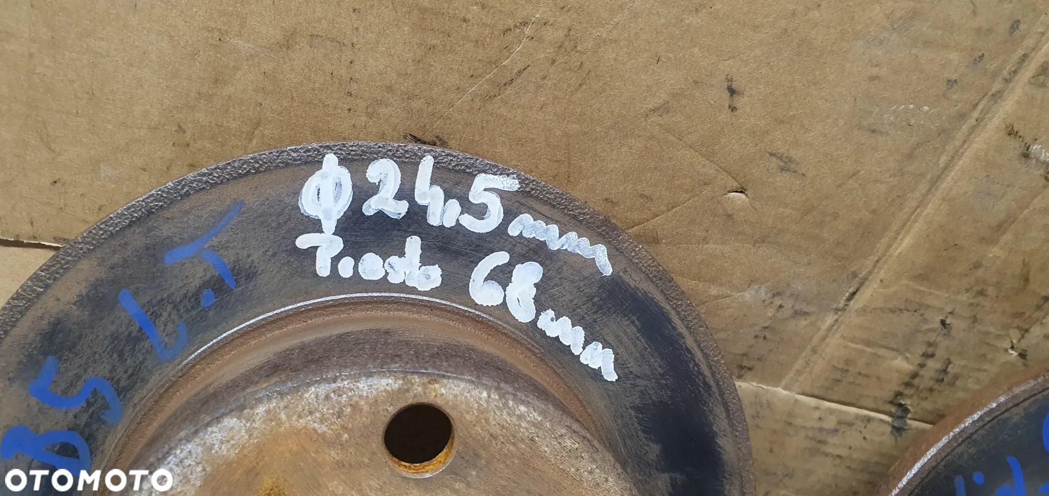 Tarcze hamulcowe tył tylne VW Passat B5 245mm - 6