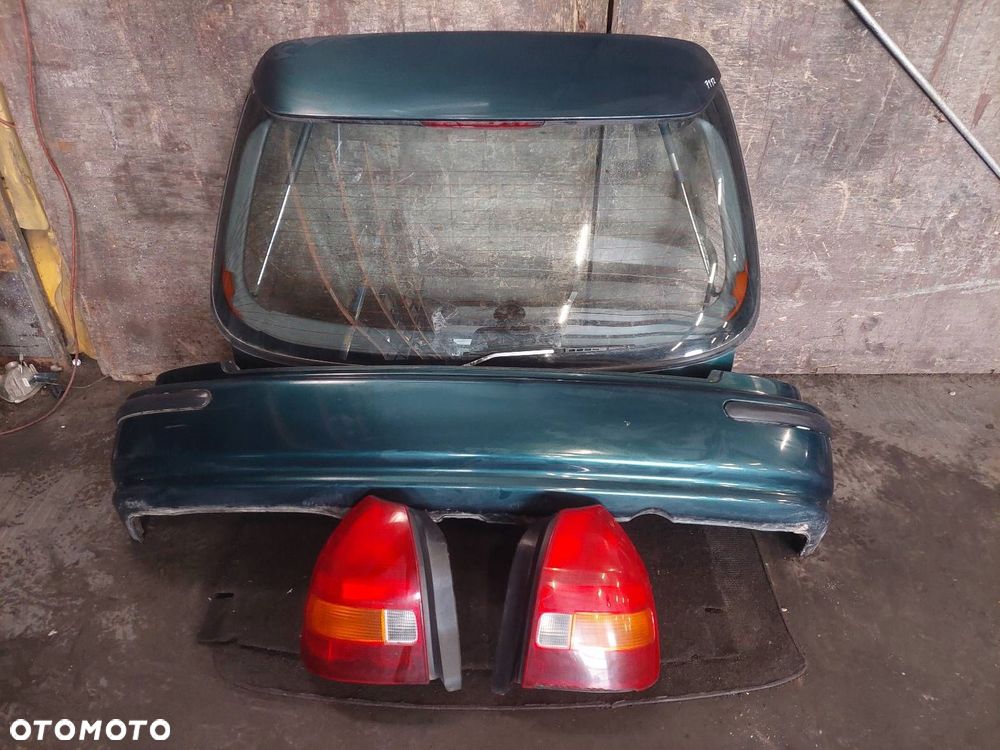 KOMPLETNY TYŁ KLAPA BAGAŻNIKA ZDERZAK TYŁ LAMPY HONDA CIVIC VI HB 3D G-82P - 1