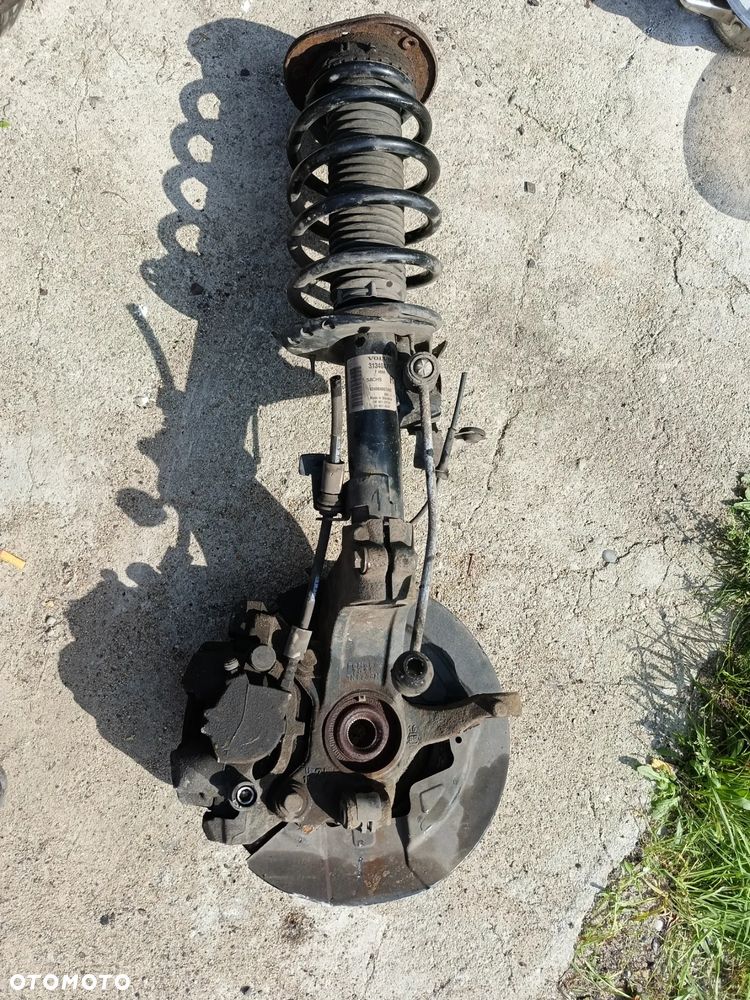 VOLVO XC60 I LIFT 2017R 2.4 D5  MCPERSON PRAWY PRZÓD 31340477 ZWROTNICA KOMPLETNA PIASTA - 5