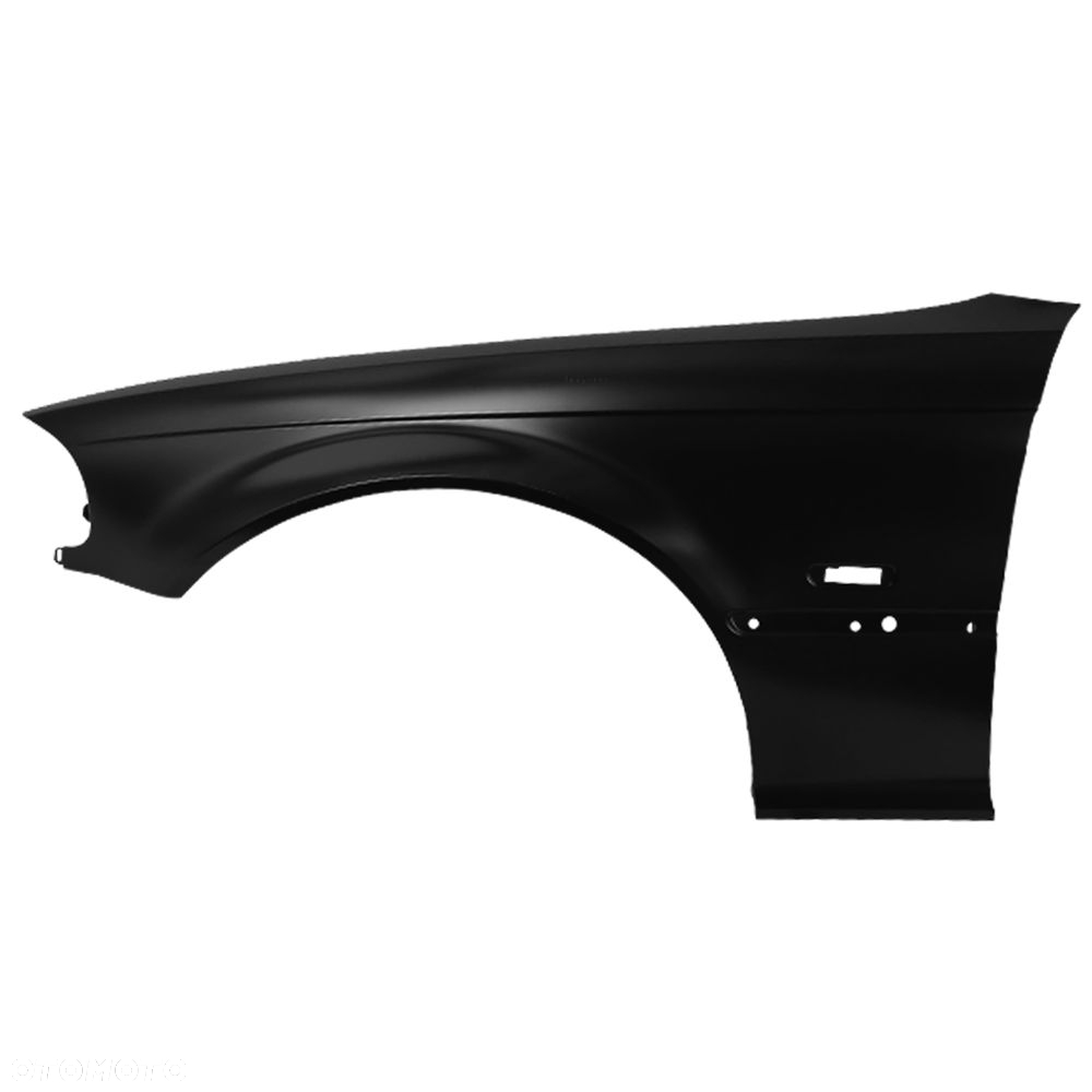 BLU Błotnik BMW 3 E46 Coupe Cabrio 668 lewy czarny 1999-2003 przód Schwartz II - 2