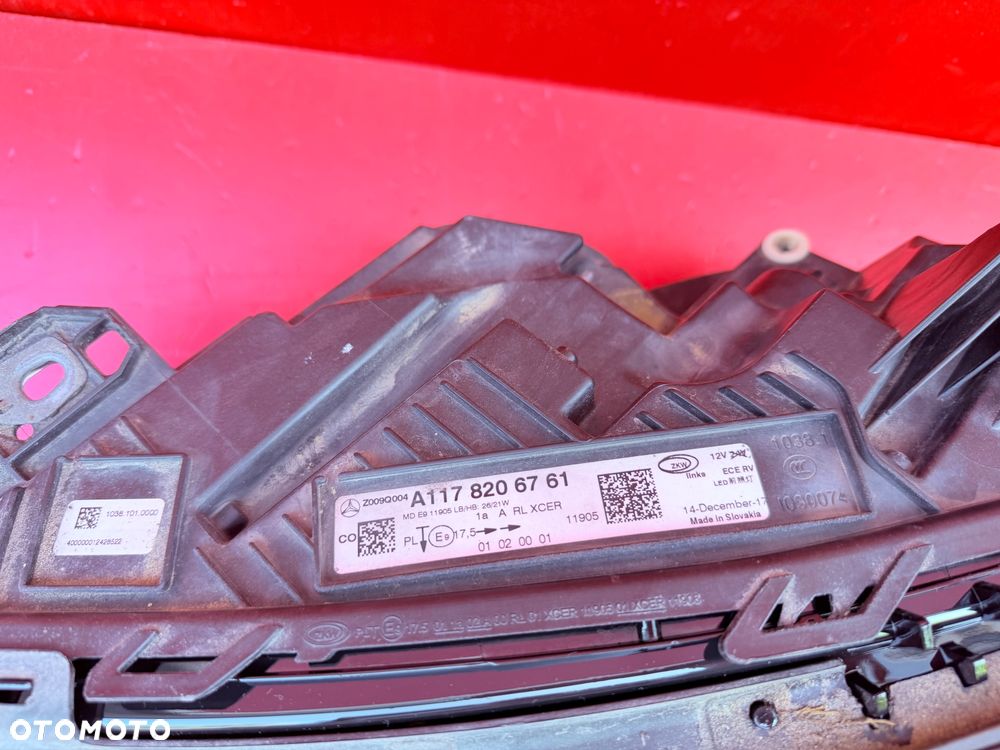 LAMPA LEWA MERCEDES CLA A117 W117 LIFT FULL LED  BDB A1178206761 - 7