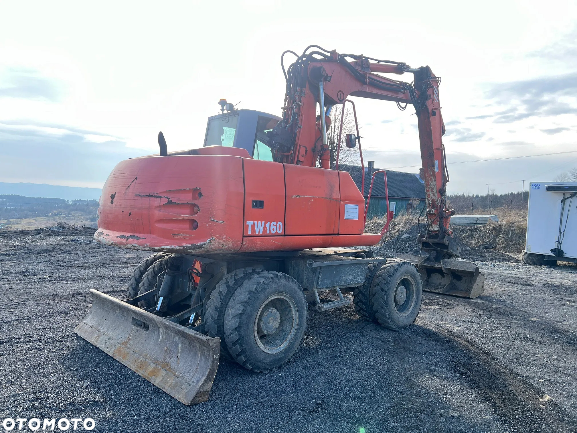 Terex TW160 * Koparka Kołowa Terex TW 160 * 18 Ton * Klimatyzacja * Stan Bardzo Dobry * - 5