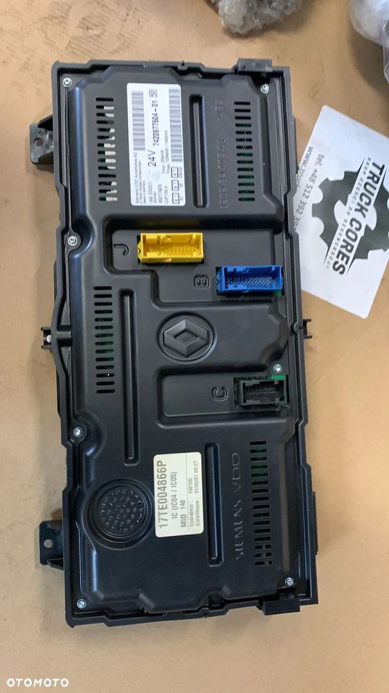 Zegar Deska rozdzielcza   Renault Magnum Euro5 7420977604 24 V - 2