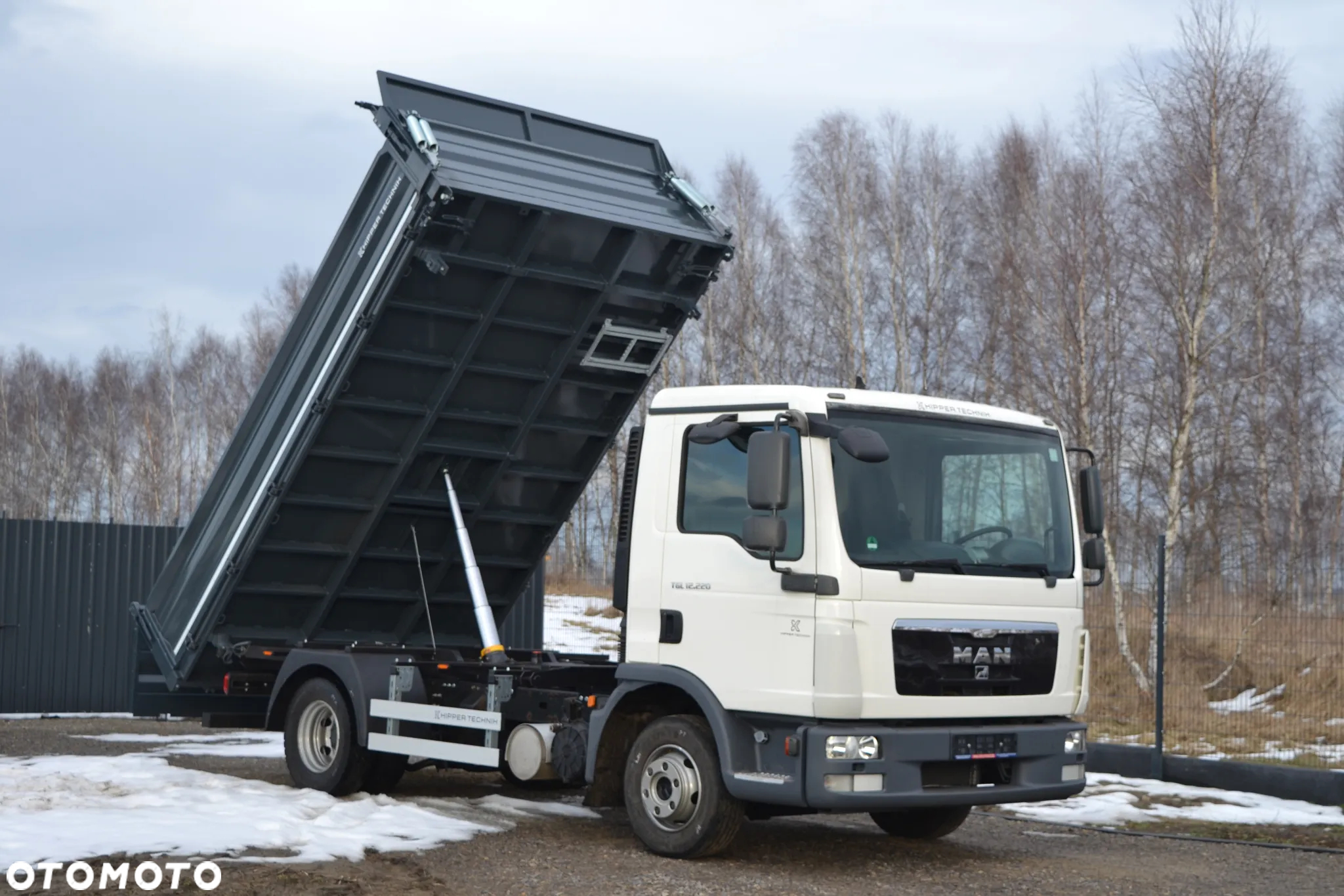 MAN TGL 12.220 Nowy 3-stronny WYWROT Kiper WYWROTKA TGM 12.250 Manual Blokada Klima - 5