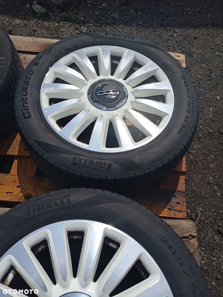 fiat 500 l felgi aluminiowe opony 6,5x16 et39 735522849 - 5