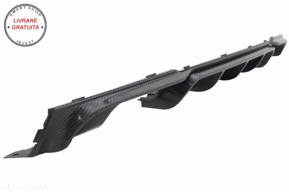 Difuzor Bara Spate Carbon Evacuare Stanga BMW Seria 3 F30 F31 (2011-up) M Performa- livrare gratuita - 6