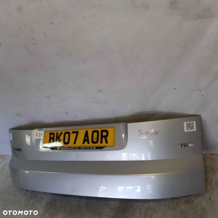 } KLAPA DOLNA CZĘŚĆ BAGAŻNIKA TYŁ TYLNA FORD S MAX 66 SREBRNY S-MAX - 3