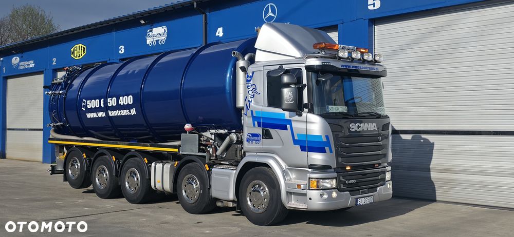 Scania G 450 10x4 asenizacyjny wuko cysterna zabudowa 2025r 32m3 - 3