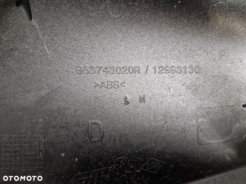 RENAULT ESPACE 5 V NAKŁADKA OBUDOWA LUSTERKA PRAWA 963743020R OE - 6