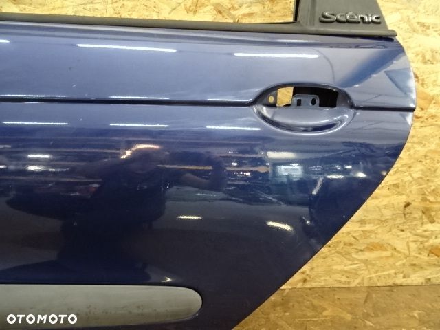 DRZWI LEWY TYŁ LEWE TYLNE RENAULT SCENIC I LAK:NV432 NR555 - 4