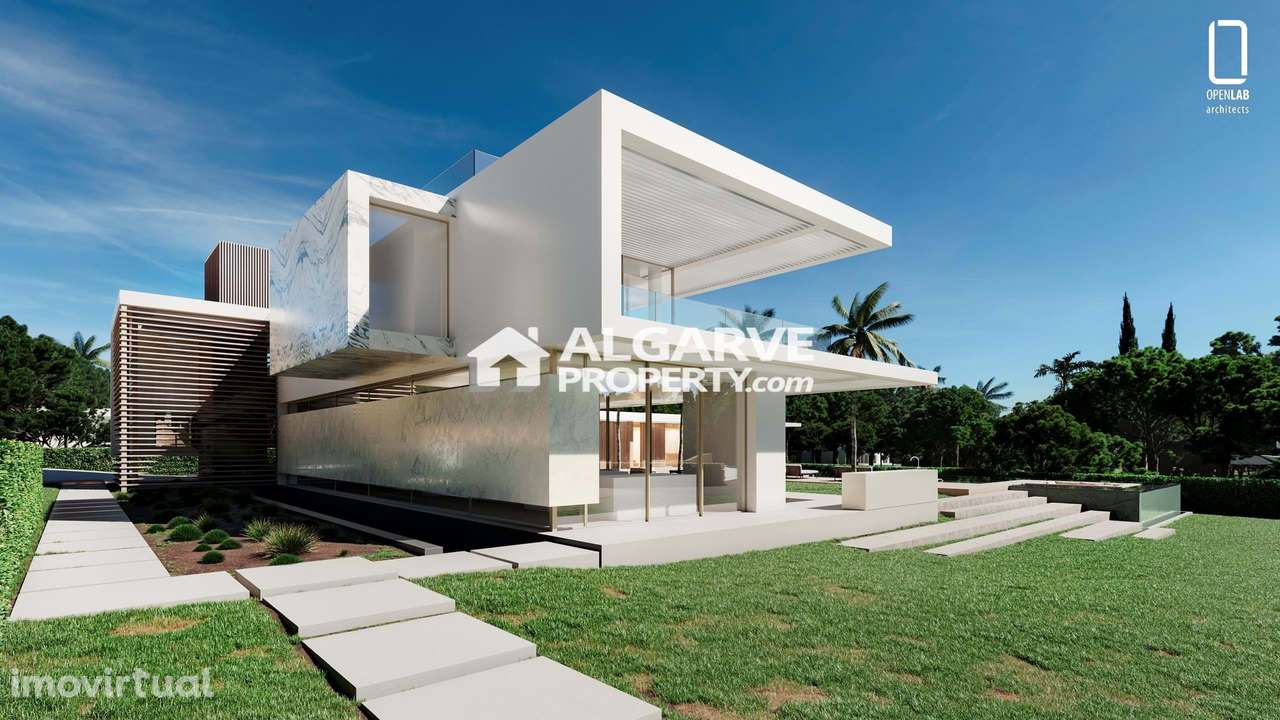 Fantástica moradia contemporânea V8 em fase de construção junto à prai - Grande imagem: 2/5
