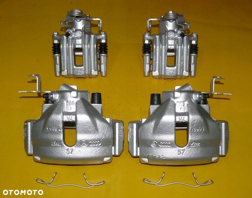 ZACISKI JARZMA LEWY PRAWY PRZÓD TYŁ AUDI A4 B6 288/25 255/12mm QUATTRO 4x4 - 1