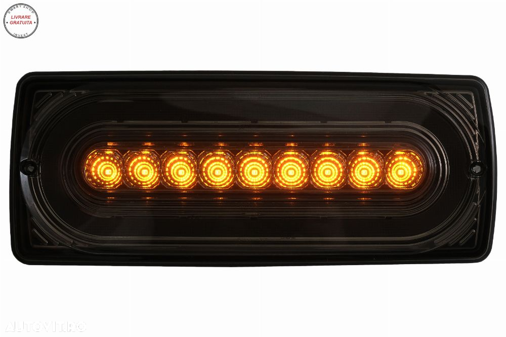 Stopuri Full LED Mercedes W463 G-Class (1989-2017) Semnal Secvential Dinamic Fumur- livrare gratuita - 9