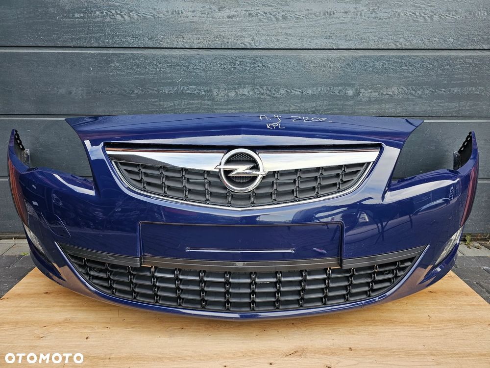ZDERZAK PRZÓD PRZEDNI OPEL ASTRA J Z20Z ATRAPA EUROPA HALOGENY KOMPLETNY PRZED LIFT ŁADNY - 1