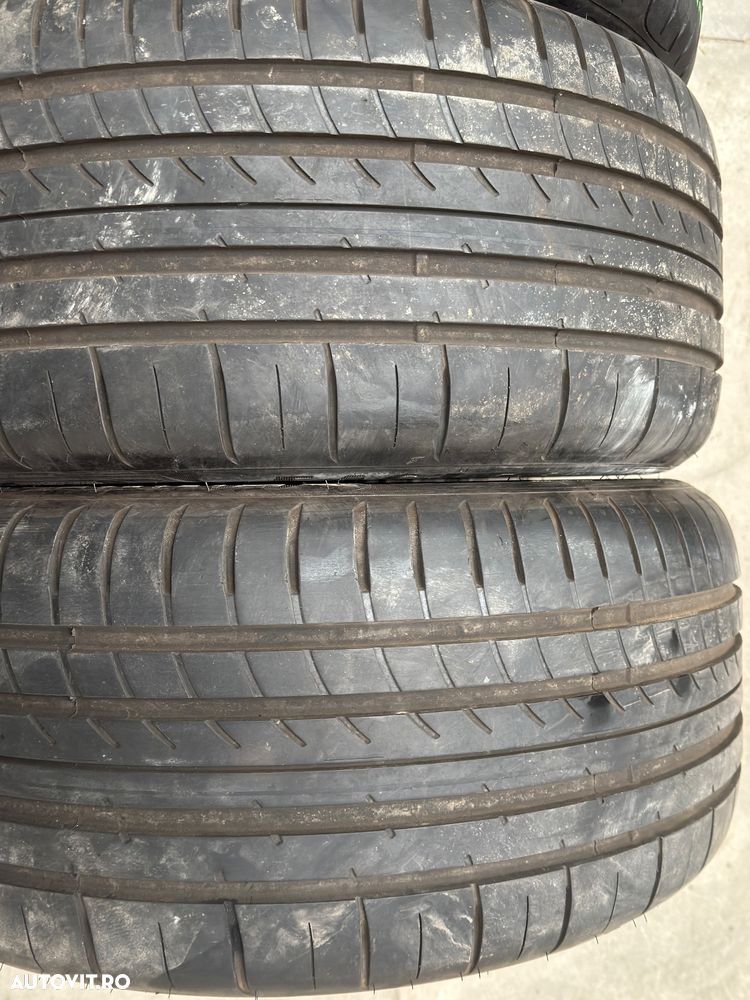 Vând set anvelope 245/40/20-275/35/20 goodyear de vară cu runflat ca noi - 3