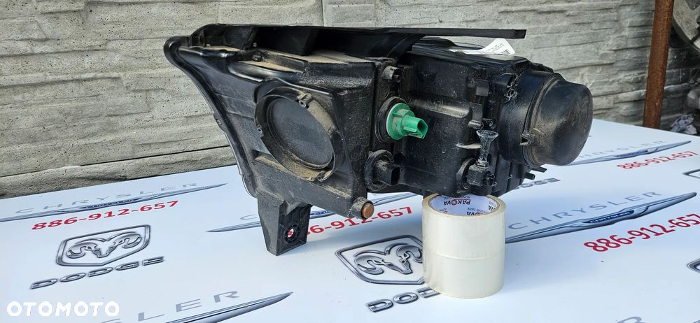 Dodge Durango III LIFT 2014- Kompletny reflektor prawy Lampa prawa 68299130AC P68299130AC Oryginalna MOPAR WERSJA RT GT CZARNY ŚRODEK - 15