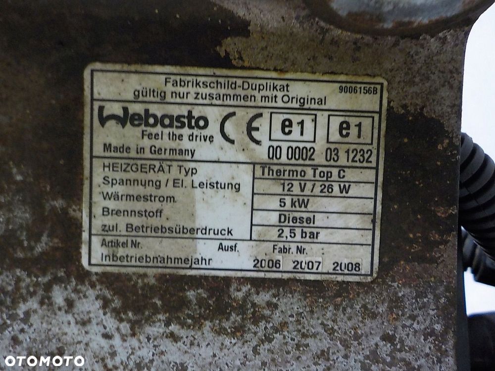 CHRYSLER VOYAGER IV OGRZEWANIE POSTOJOWE WEBASTO 04677706AC - 5