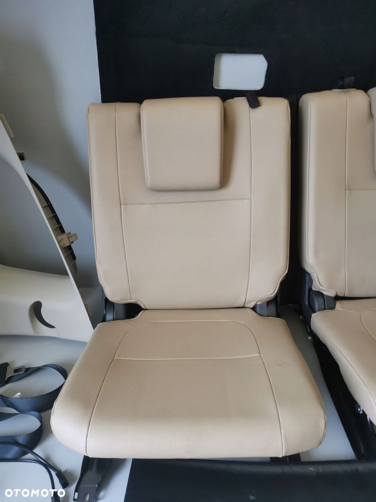 MITSUBISHI OUTLANDER III FOTEL FOTELE 3 RZĄD PASY DYWAN WANNA BAGAZNIKA - 5