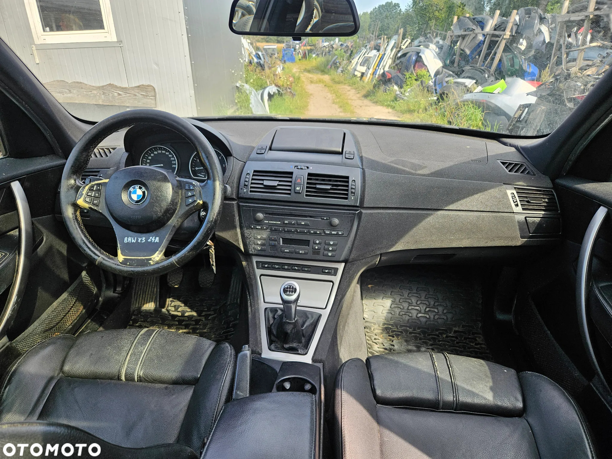 BMW X3 E83 PULPIT DESKA ROZDZIELCZA KONSOLA - 2