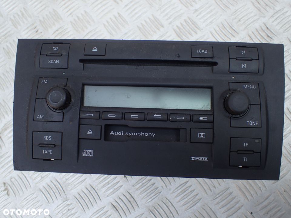 RADIO SYMPHONY II 2DIN AUDI A6 C5 4B0035195HX KOD - 1