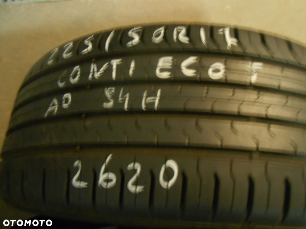 OPONY 225/50R17 CONTINENTAL CONTI ECO CONTACT 5 AO DOT 2620 / 3819 7.4MM - 2