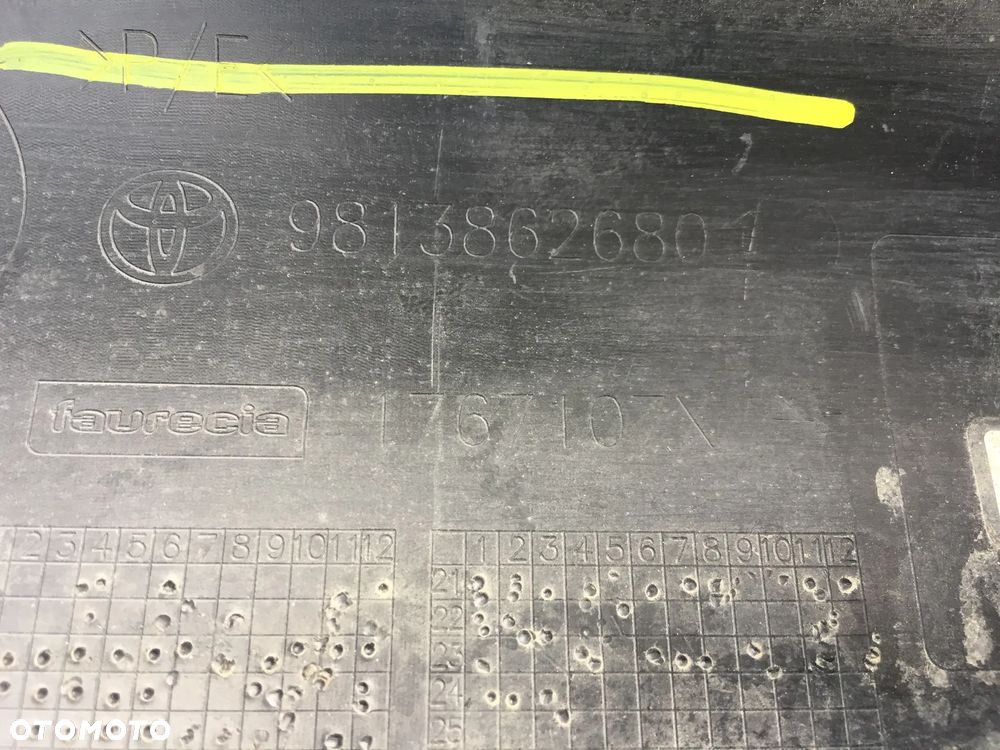 TOYOTA PROACE 2016- ZDERZAK PRZEDNI PRZÓD KRATKA ATRAPA ZAŚLEPKA HAKA - 11