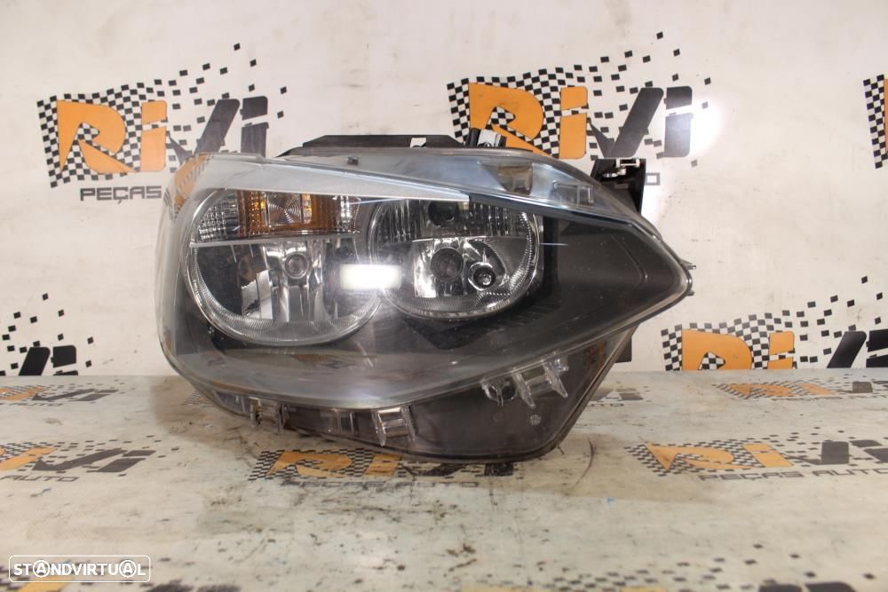 Ótica / Farol Direito Bmw 1 (F20)  63117229686 / 7229686 / 1Lg010741 / - 2