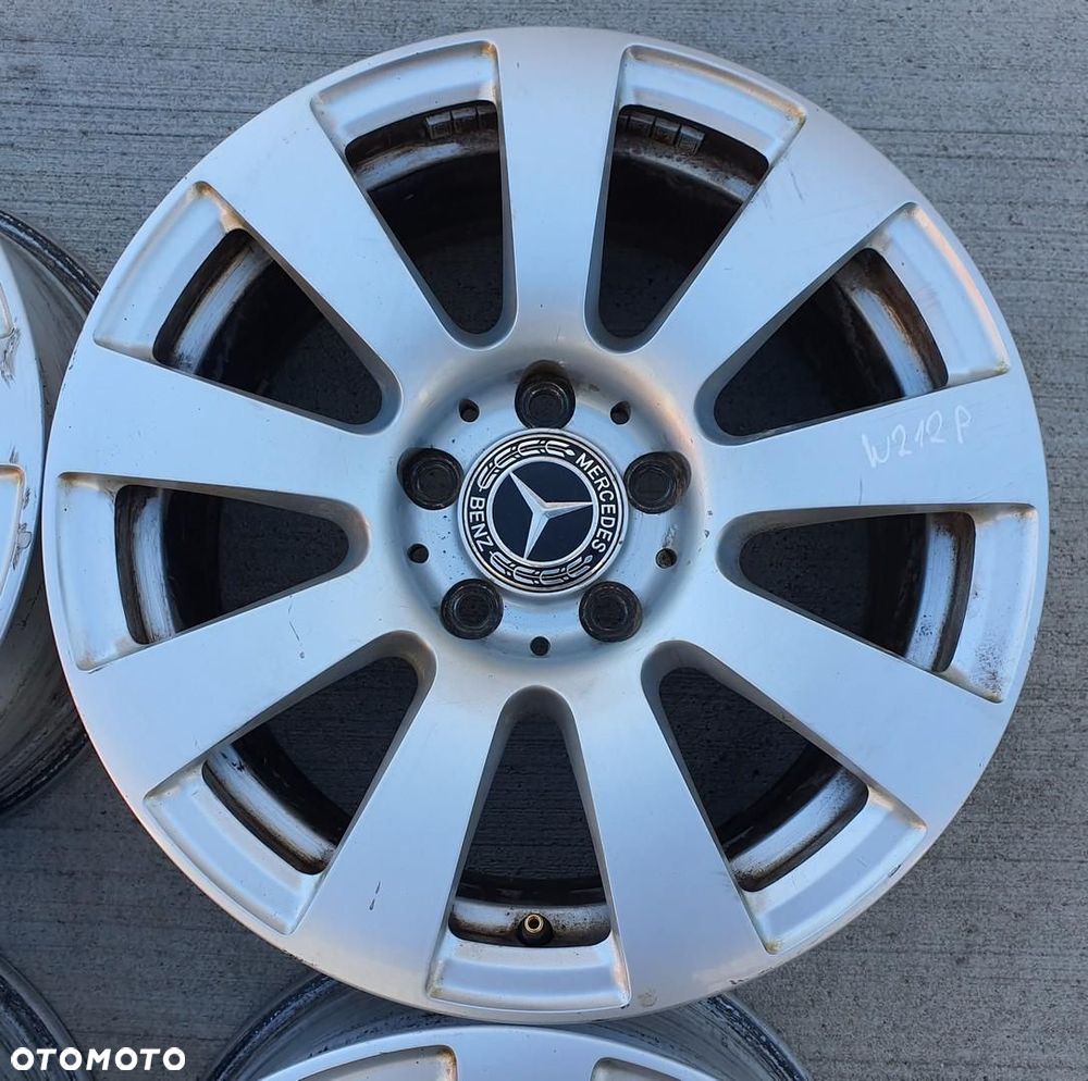ALUFELGI FELGI 16 5x112 7.5J ET45.5 MERCEDES W212 A2124010102 4SZT - 5