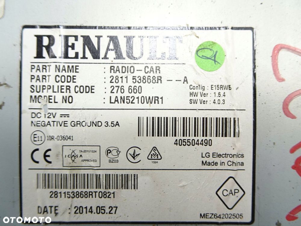 radio cd renault clio iv - 11