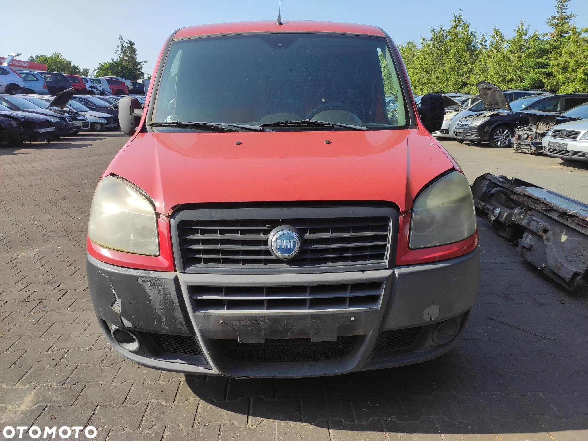 Fiat Doblo Maxi Lift 1.9 JTD 105 KM 233B1000 Skrzynia 55201117 Maska Błotnik Drzwi Zderzak 199 - 2