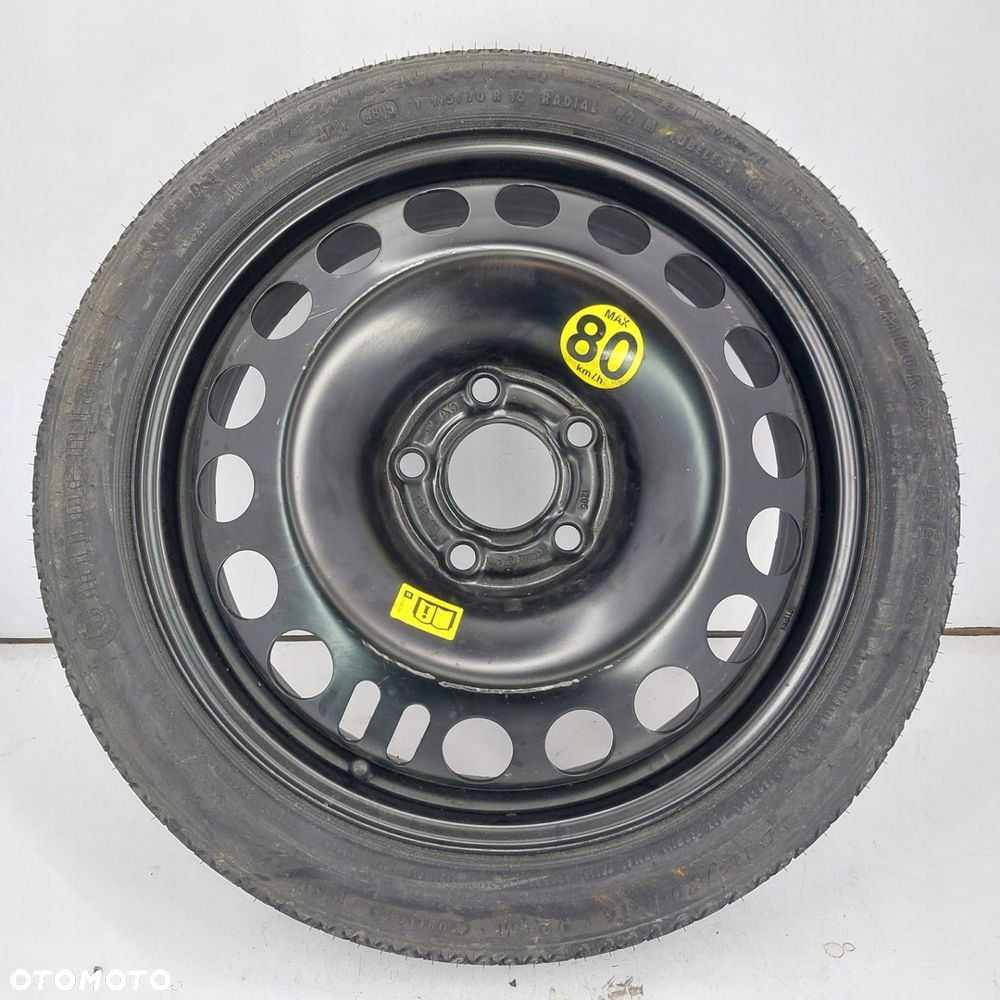 Koło dojazdowe Dojazdówka 16 5x110 Opel Vectra C, Astra H 115/70R16 B2110 - 1