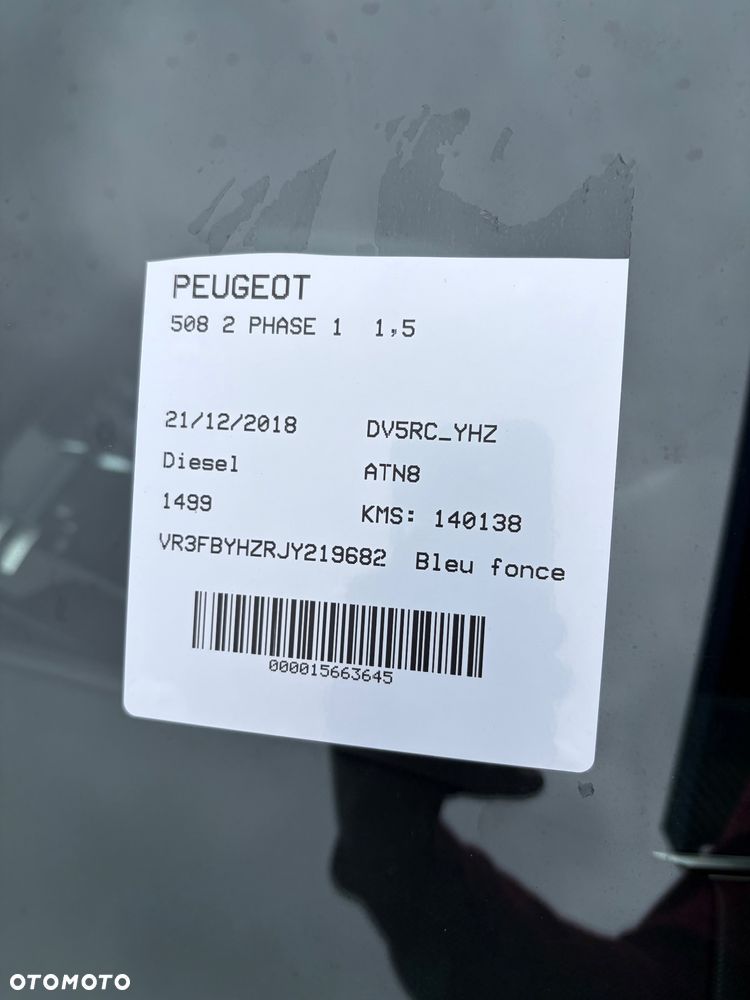 Peugeot 508 1.5 BlueHDi Active S&S EAT8 - 34