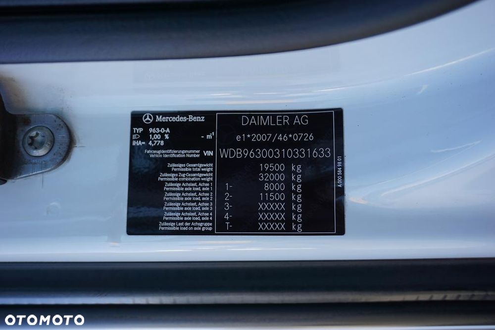 Mercedes-Benz ANTOS / 1830 / E 6 / CHŁODNIA + WINDA / 18 PALET / 118 000 KM - 11