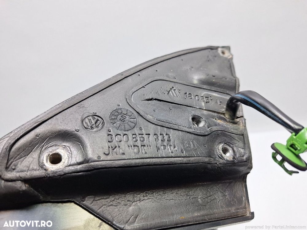 Oglinda Stanga VOLKSWAGEN PASSAT Variant (3C5) [ 2005 - 2011 ] TDI (CBDC) 81KW|110HP OEM 3C0857933 - 3