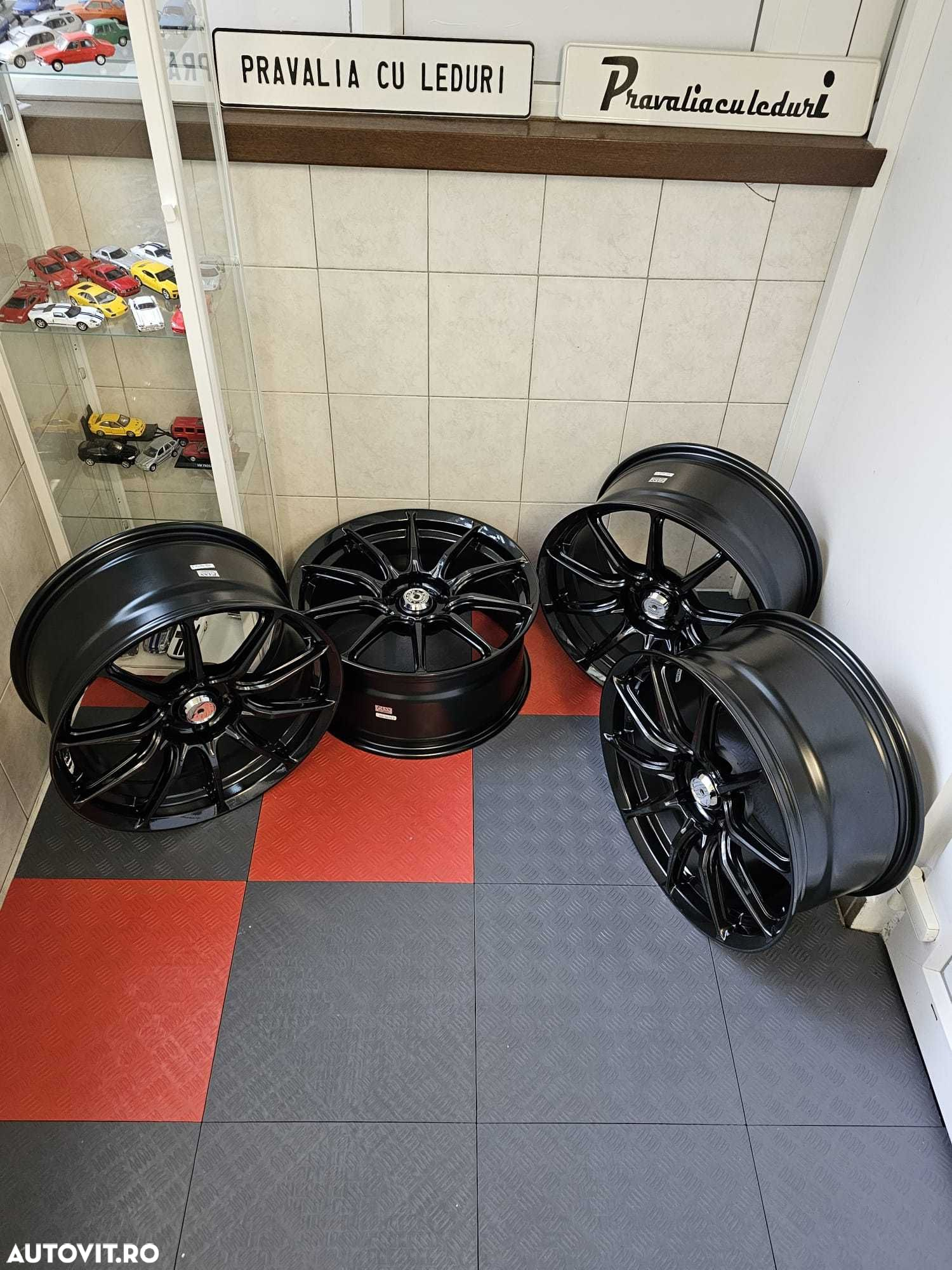 Jante aliaj 5x114,3 R18 18" negru lucios - 5