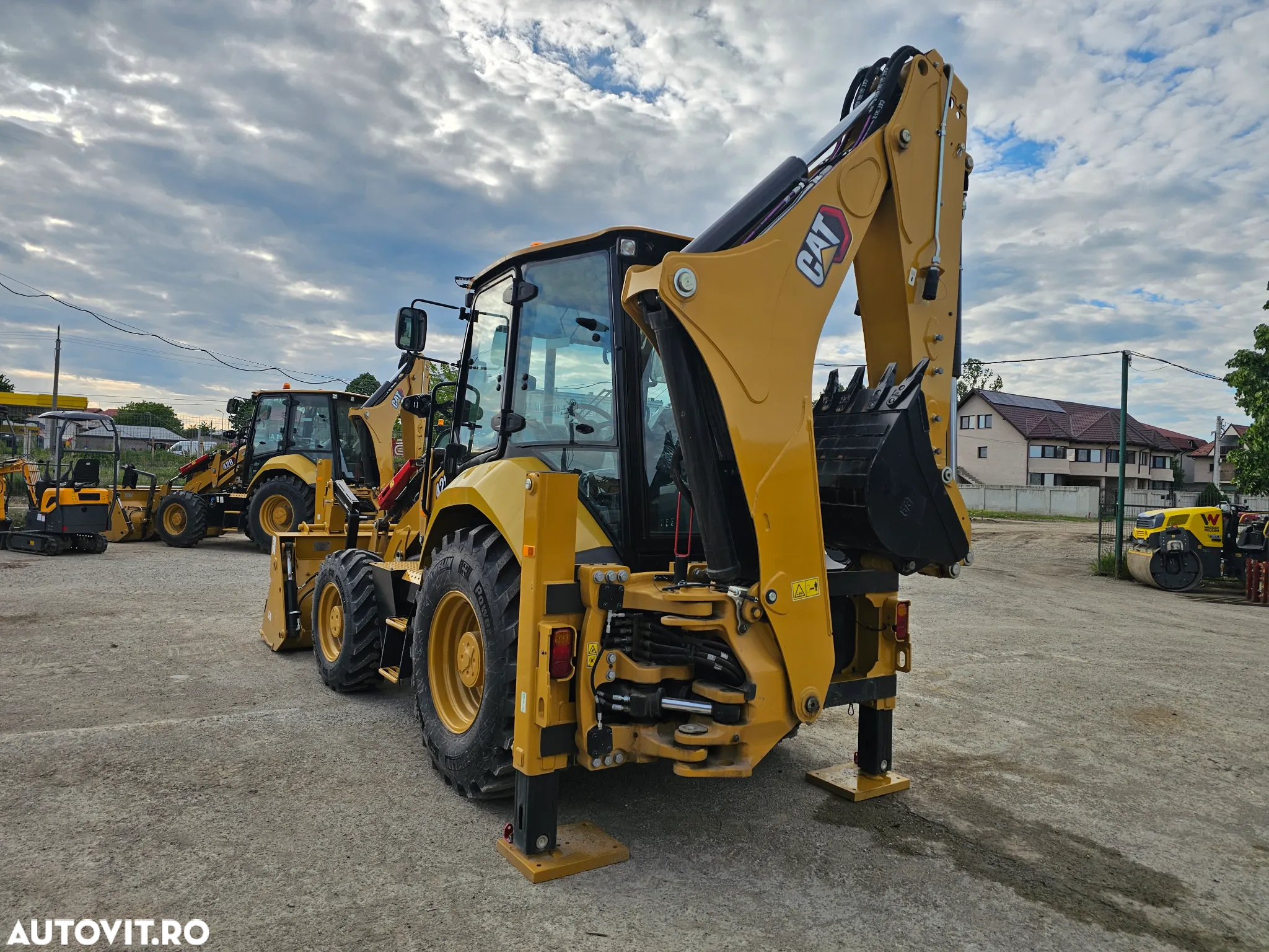 Caterpillar Cat 428 Trinity / NOU / 3 Cupe Buldoexcavator - 7