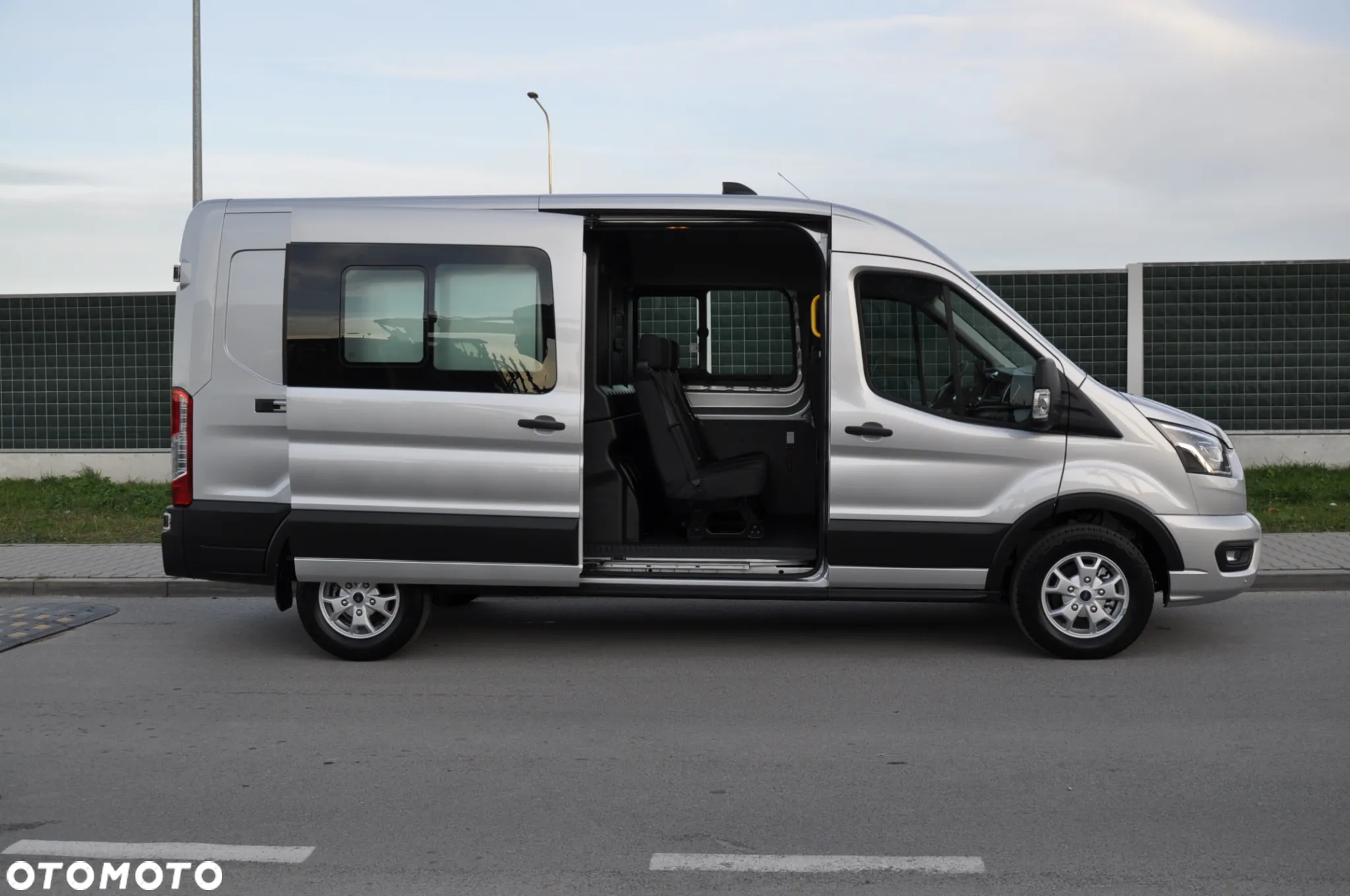 Ford TRANSIT DCIV MCA 2.0 New EcoBlue 170 KM A6 FWD Limited Brygadowy 6 osobowy 350 L3H2 Fabrycznie Nowy Dostępny od Ręki!!! - 14