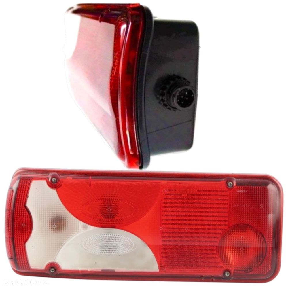 ZESTAW ŚWIATŁO LAMPA TYŁ TYLNA PRAWA+LEWA SPRINTER CRAFTER TGA TGS TGE TGX - 9
