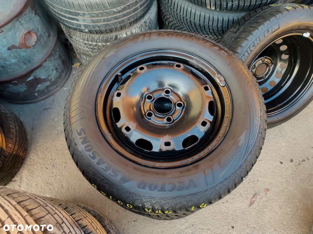 5x100 Felgi Stalowe Stal 14 Koła Całoroczne Wielosezonowe SKODA FABIA PRAKTIK ROOMSTER RAPID SEAT IBIZA CORDOBA TOLEDO IV 4 VW FOX POLO Legnica ALU-RAD 175/70 6mm - 3
