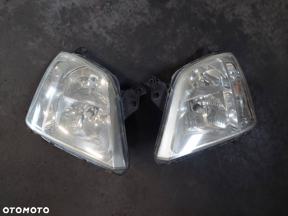 KOMPLETNY PRZÓD OPEL MERIVA A CZARNY MASKA ZDERZAK BŁOTNIKI LAMPY - 5