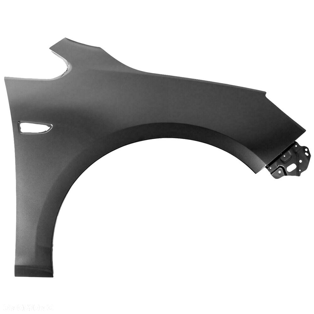 BLU Błotnik OPEL ASTRA J 4 IV Z177 prawy szary 09-19 przód CarbonGrau - 2