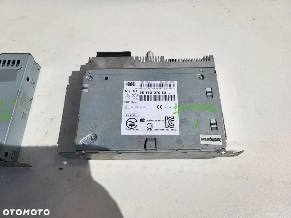 Wyświetlacz ekran radio czytnik CD Peugeot 508 LIFT - 4