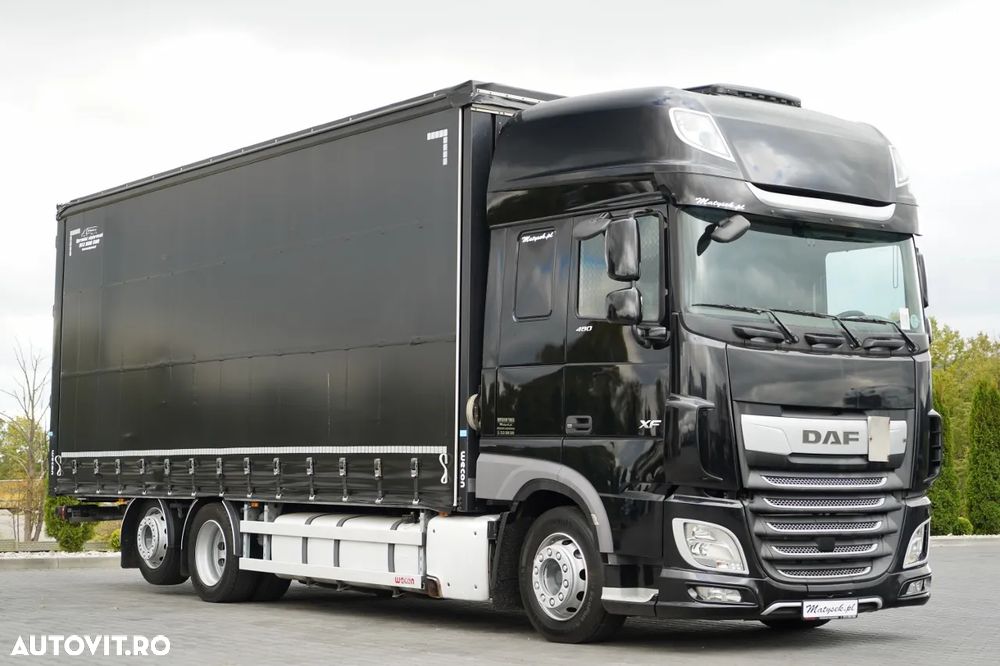 DAF XF 480 / SOLÓWKA / 6X2 / MEGA / PUNTE RIDICATĂ / I-PARK COOL / 2019 / - 1