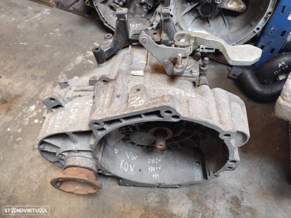 SEAT IBIZA 6L 1.9 TDI KDV CAIXA VELOCIDADES 6V - CV100 - 2